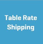 Woocommerce Table Rate Shipping