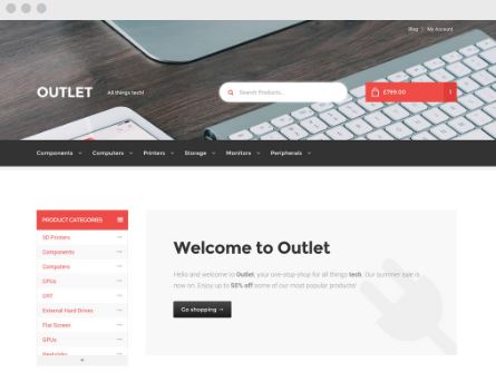 Outlet Storefront Theme