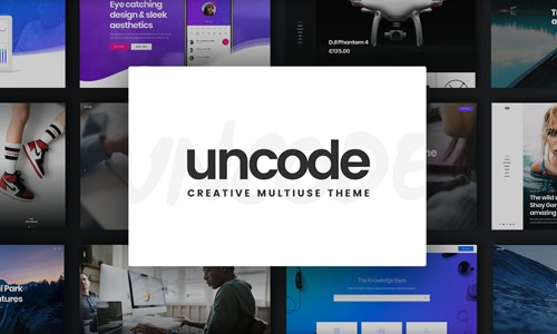Uncode – Creative Multiuse WordPress Theme