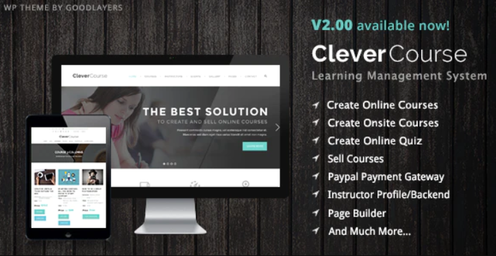 Clever Course - Education / LMS - Free Download - Woothemes Plugins