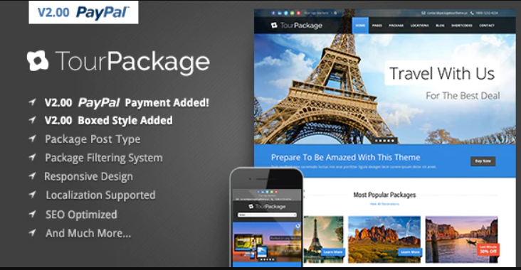 Tour Package Wordpress Travel Tour Theme Free Download Woothemes 