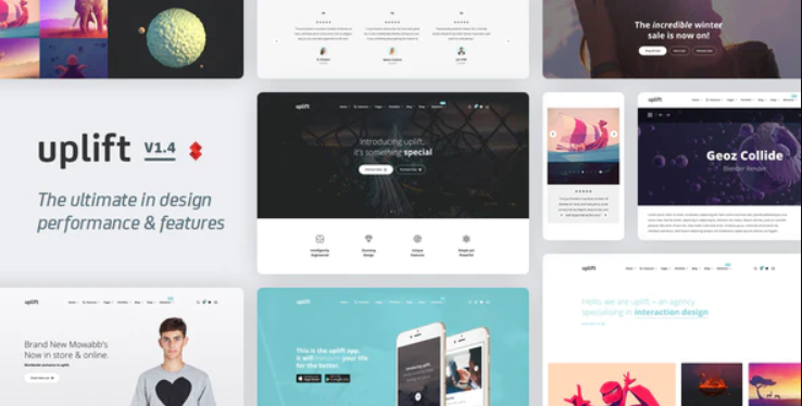 Uplift - Responsive Multi-Purpose WordPress Theme - Free Download ...